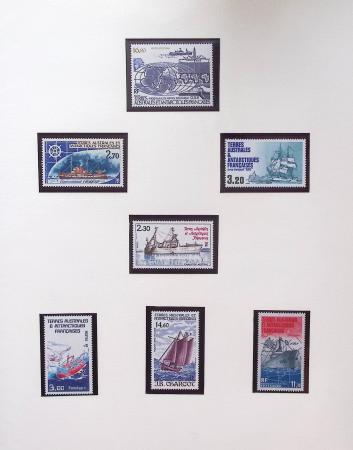 1958-1990, Collection des TAAF avec l'Albatros neuf,