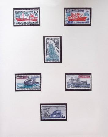 1958-1990, Collection des TAAF avec l'Albatros neuf,