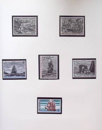 1958-1990, Collection des TAAF avec l'Albatros neuf,