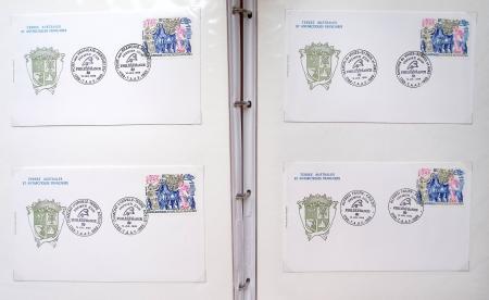 1958-1990, Collection des TAAF avec l'Albatros neuf,