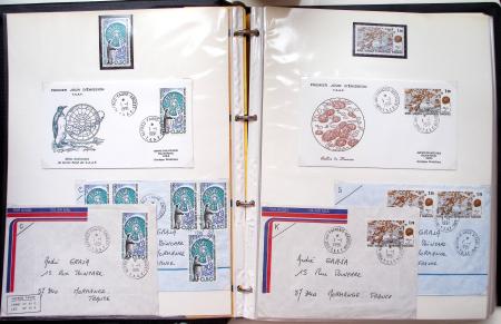 1958-1990, Collection des TAAF avec l'Albatros neuf,