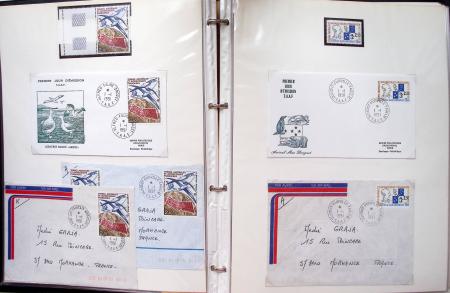 1958-1990, Collection des TAAF avec l'Albatros neuf,