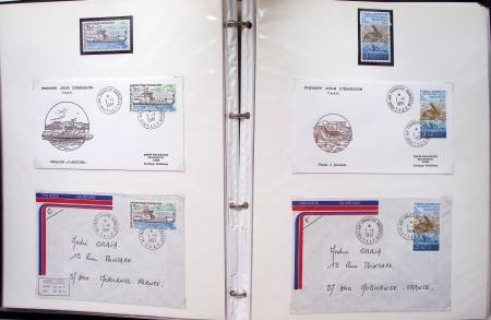 1958-1990, Collection des TAAF avec l'Albatros neuf,