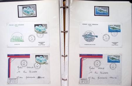 1958-1990, Collection des TAAF avec l'Albatros neuf,