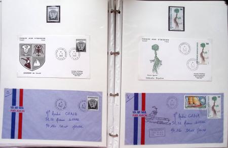 1958-1990, Collection des TAAF avec l'Albatros neuf,