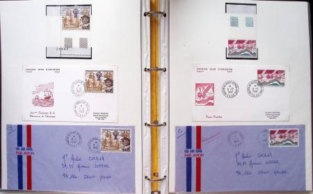 1958-1990, Collection des TAAF avec l'Albatros neuf,