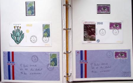 1958-1990, Collection des TAAF avec l'Albatros neuf,