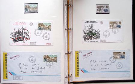 1958-1990, Collection des TAAF avec l'Albatros neuf,
