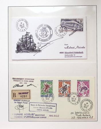 1958-1990, Collection des TAAF avec l'Albatros neuf,