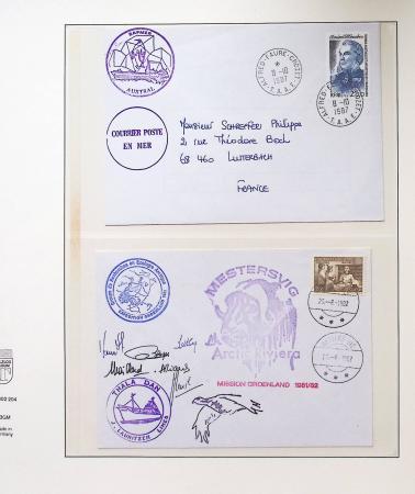 1958-1990, Collection des TAAF avec l'Albatros neuf,