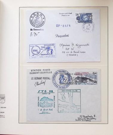 1958-1990, Collection des TAAF avec l'Albatros neuf,
