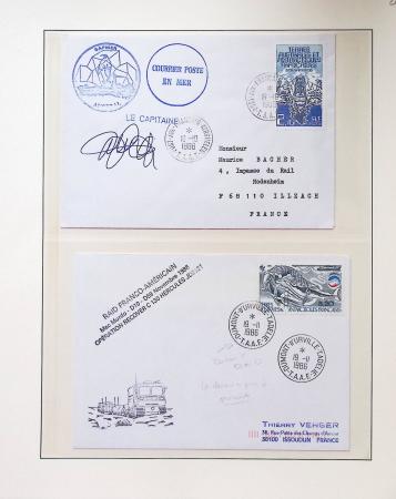 1958-1990, Collection des TAAF avec l'Albatros neuf,