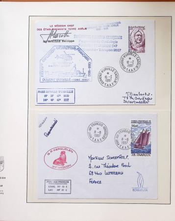 1958-1990, Collection des TAAF avec l'Albatros neuf,
