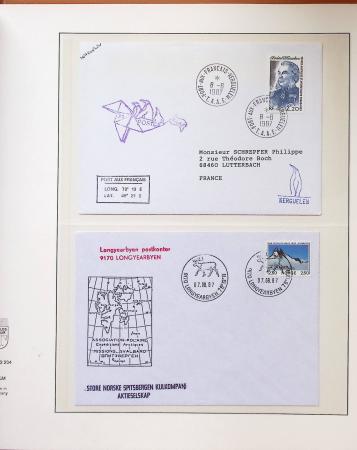 1958-1990, Collection des TAAF avec l'Albatros neuf,