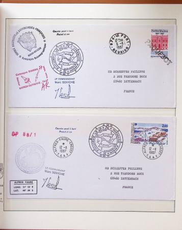 1958-1990, Collection des TAAF avec l'Albatros neuf,