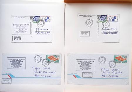 1958-1990, Collection des TAAF avec l'Albatros neuf,