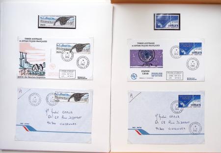 1958-1990, Collection des TAAF avec l'Albatros neuf,