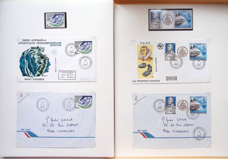 1958-1990, Collection des TAAF avec l'Albatros neuf,