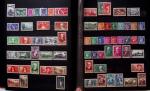 1900-1990, Lot de France avec N°121 variété centre