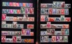 1900-1990, Lot de France avec N°121 variété centre