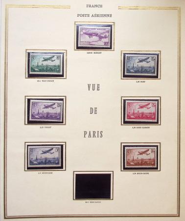 1900-1990, Lot de France avec N°121 variété centre