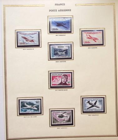 1900-1990, Lot de France avec N°121 variété centre