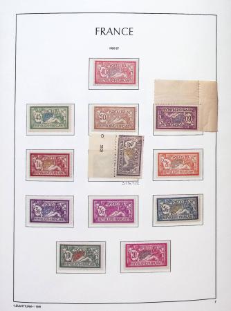 1900-2010,  Collection de France en neufs, avec de