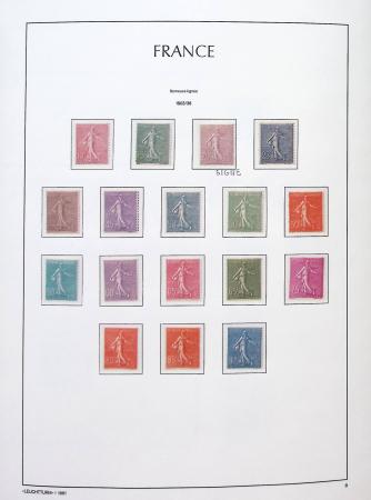 1900-2010,  Collection de France en neufs, avec de