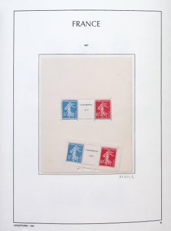 1900-2010,  Collection de France en neufs, avec de