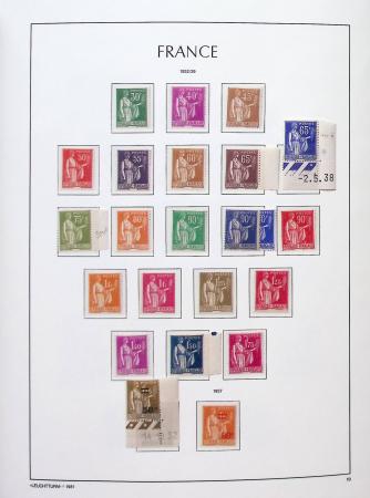 1900-2010,  Collection de France en neufs, avec de