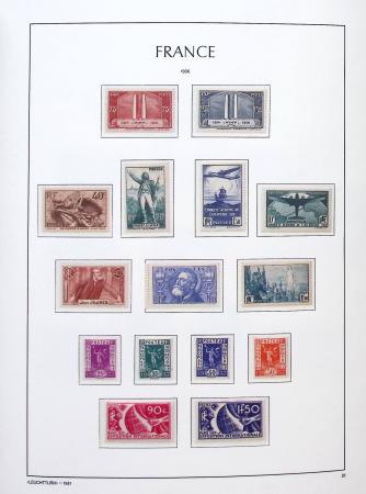 1900-2010,  Collection de France en neufs, avec de