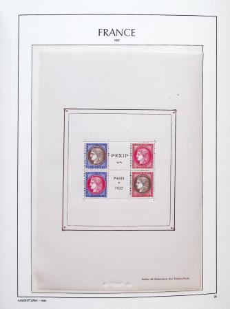 1900-2010,  Collection de France en neufs, avec de