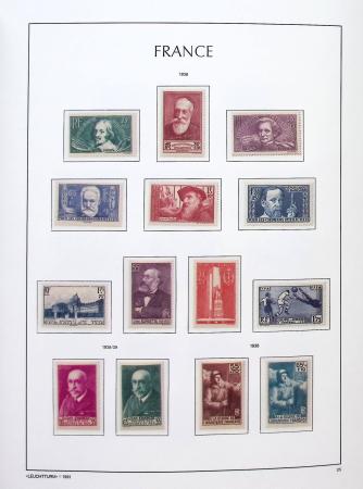 1900-2010,  Collection de France en neufs, avec de