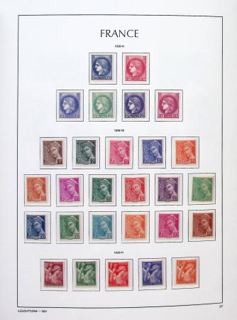 1900-2010,  Collection de France en neufs, avec de