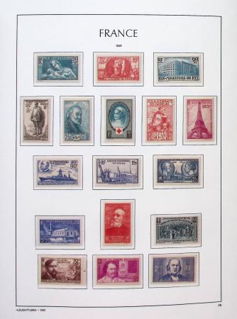 1900-2010,  Collection de France en neufs, avec de