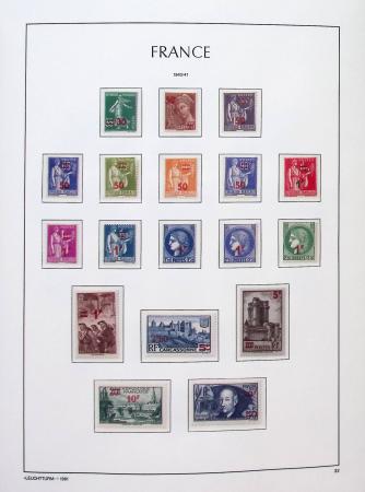 1900-2010,  Collection de France en neufs, avec de