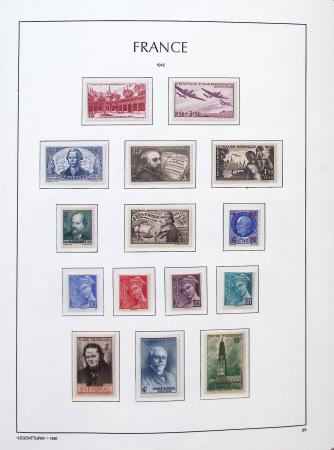 1900-2010,  Collection de France en neufs, avec de