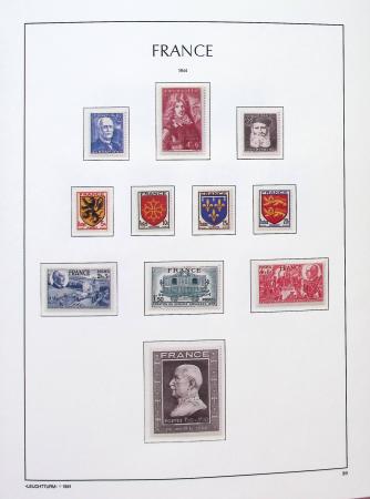 1900-2010,  Collection de France en neufs, avec de