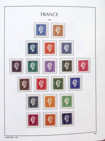 1900-2010,  Collection de France en neufs, avec de