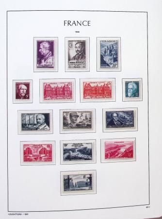 1900-2010,  Collection de France en neufs, avec de