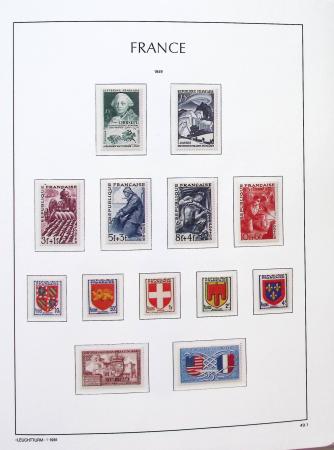 1900-2010,  Collection de France en neufs, avec de