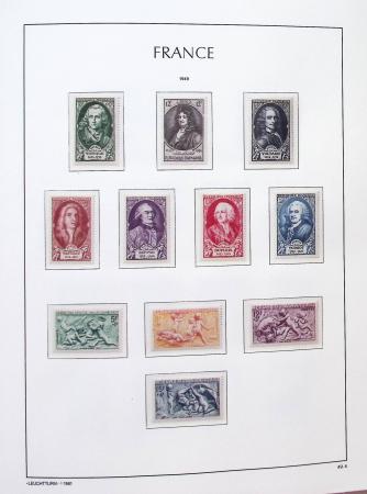 1900-2010,  Collection de France en neufs, avec de