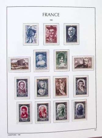 1900-2010,  Collection de France en neufs, avec de