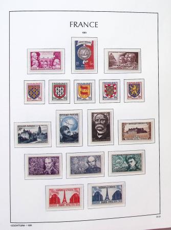 1900-2010,  Collection de France en neufs, avec de