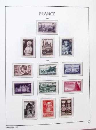 1900-2010,  Collection de France en neufs, avec de