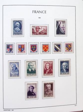 1900-2010,  Collection de France en neufs, avec de