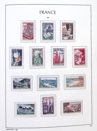 1900-2010,  Collection de France en neufs, avec de