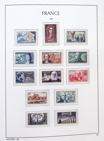 1900-2010,  Collection de France en neufs, avec de