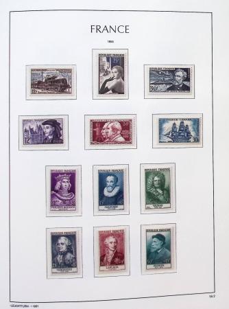 1900-2010,  Collection de France en neufs, avec de