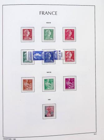 1900-2010,  Collection de France en neufs, avec de